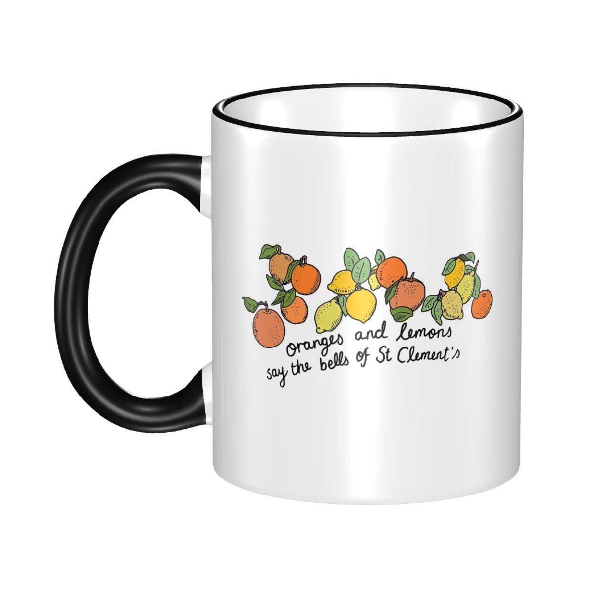 Lemon Tea Coffee - Oranges And Lemons Nursery Rhyme Mug
