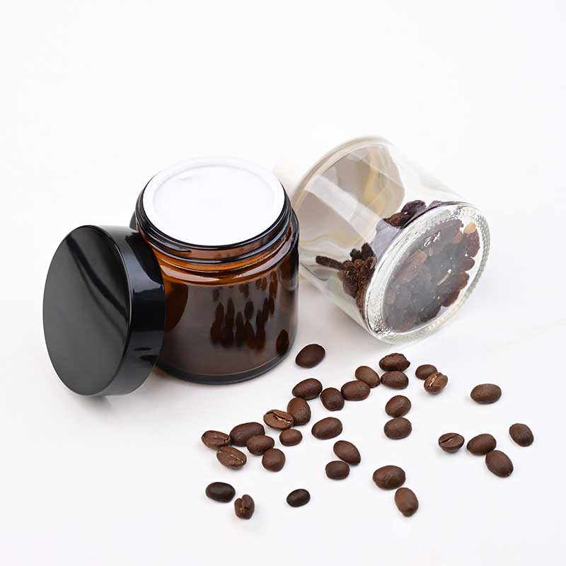 Coffee Tea Bean - Portable Coffee Bean Storage Glass Jar