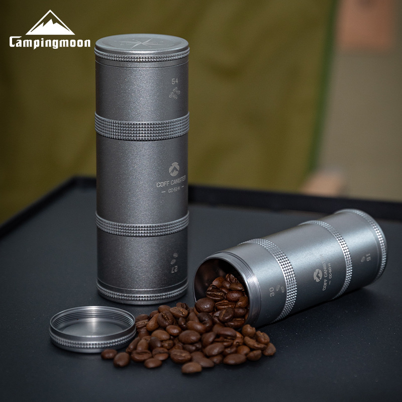 Coffee Tea Equipment - CAMPINGMOON 1pcs Coffee Beans Can Travel