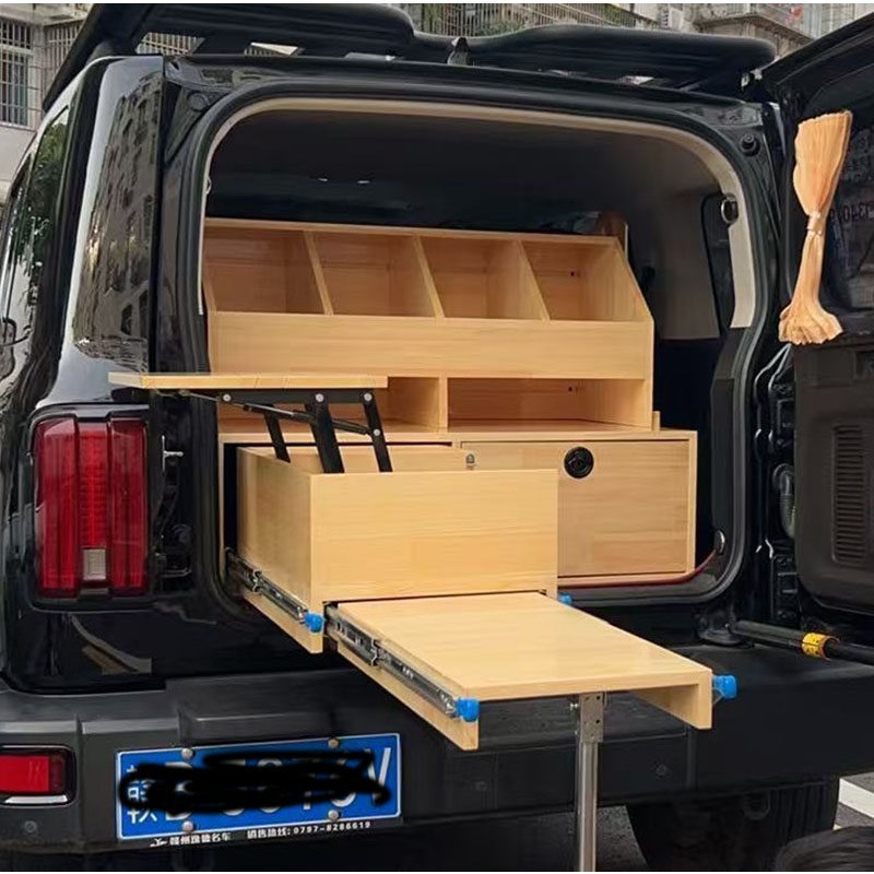 Lemon Tea Coffee - Mobile coffee car pulling workbench lemon