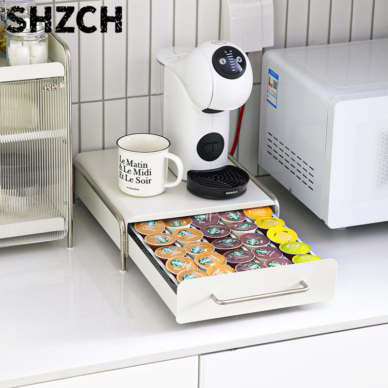 Coffee Tea Drawer Organizer - Coffee Capsule Holder, INS Style Drawer