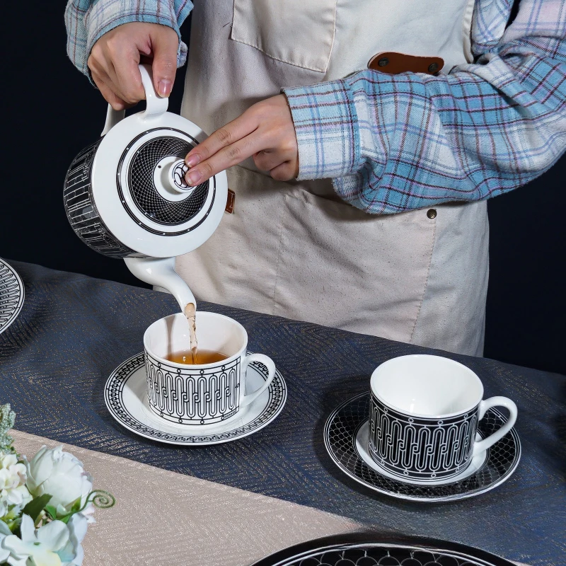 Coffee Tea For Me - Simple European-Style Tea Set Ceramic Coffee