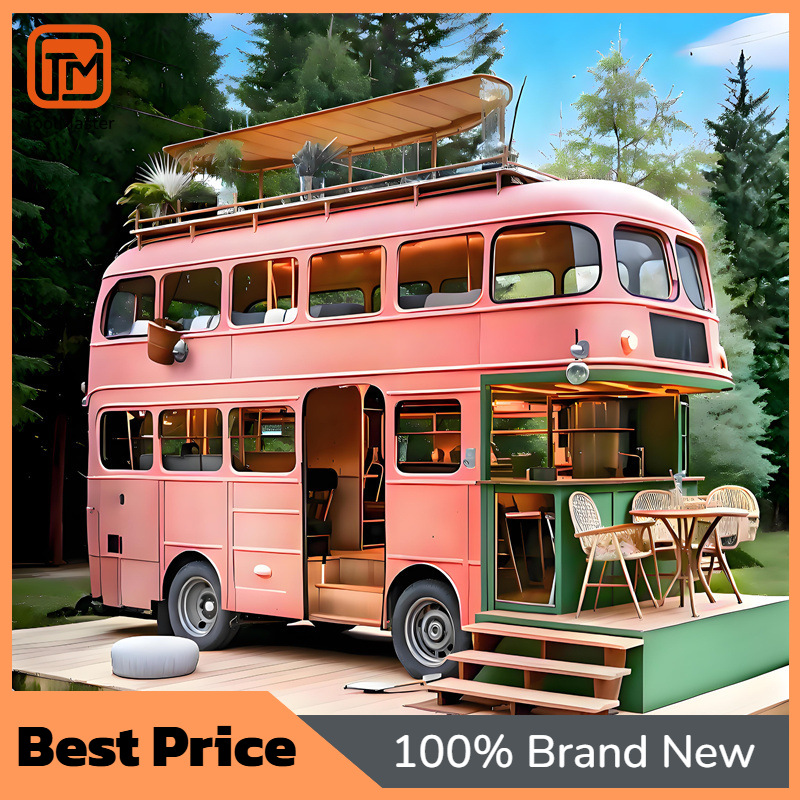Coffee Tea Milk - 【New Design】Pink Wrought Iron Double Decker
