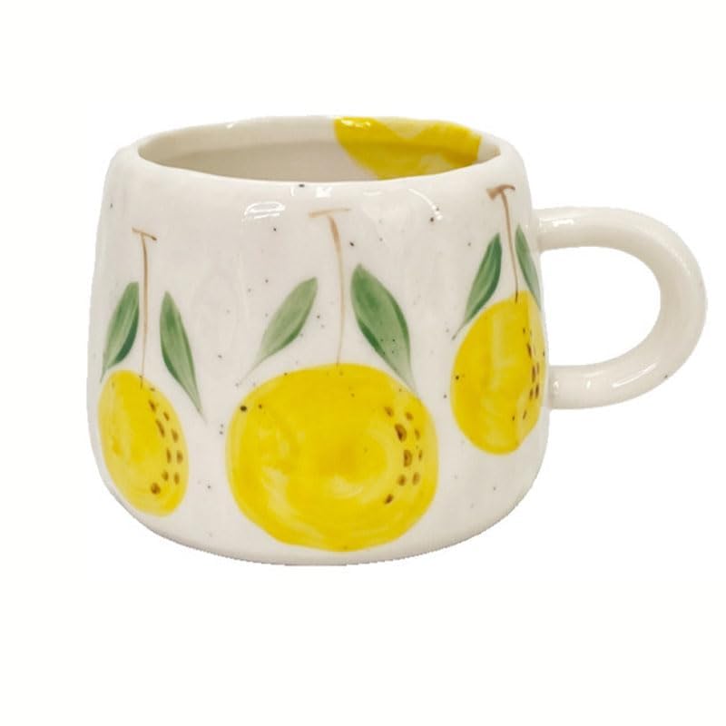Lemon Tea Coffee - Coffee Mug 12oz Summer Cute Ceramic