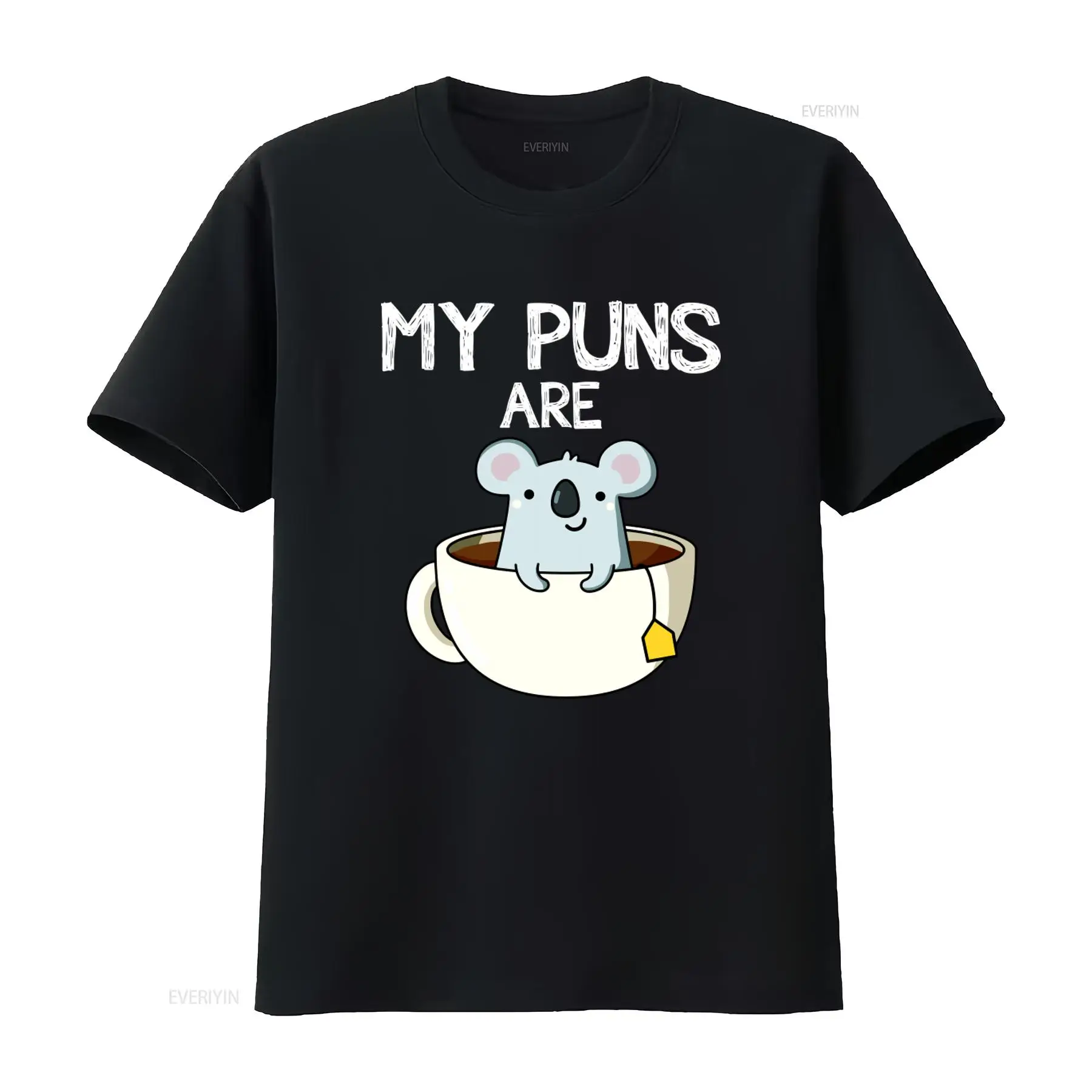 Coffee Tea Joke - Funny My Puns Are Koala Tea
