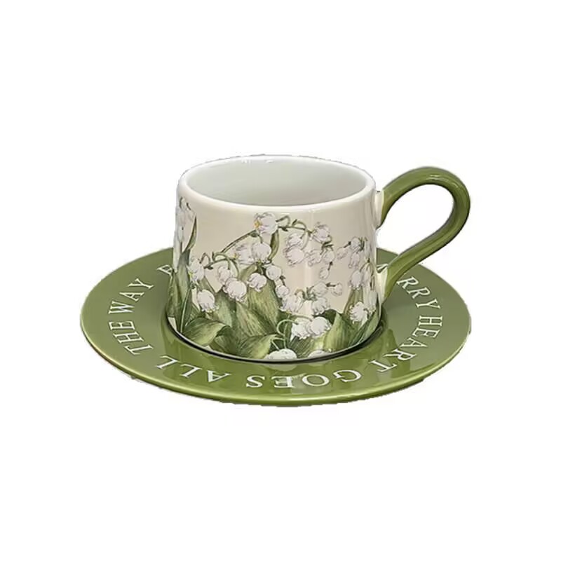 Vintage oil painting lily of t - đánh giá và giá Valley Tea And Coffee