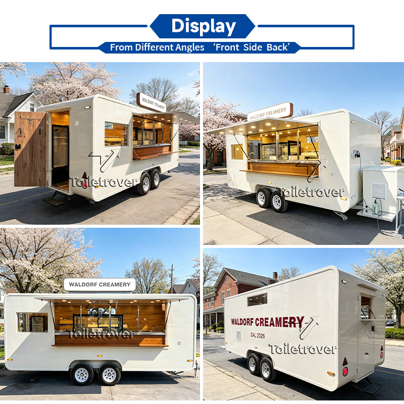 Food truck Ice Cream Coffee Bu - đánh giá và giá Coffee Tea Equipment