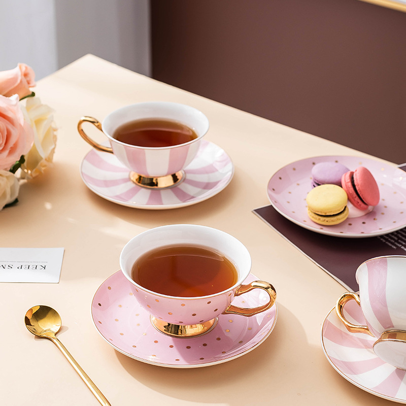 Ceramic Pink Coffee Mugs with  - đánh giá và giá Coffee Tea For Me