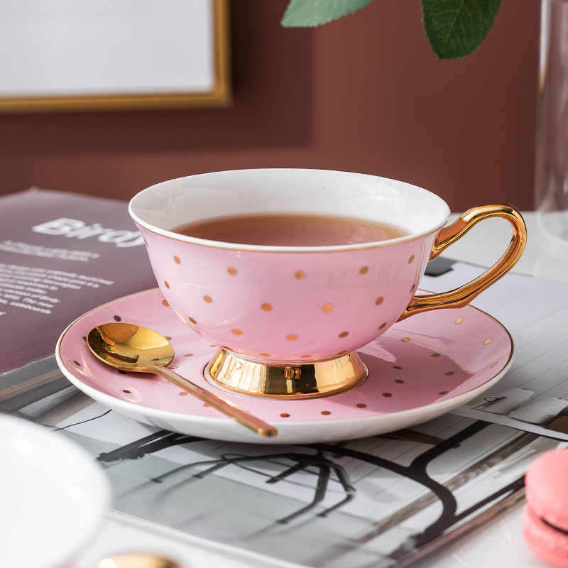 Ceramic Pink Coffee Mugs with  - đánh giá và giá Coffee Tea For Me