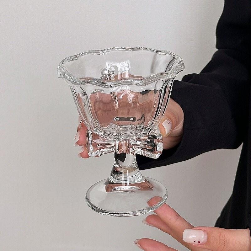 New Bow Glass Cute Water Cup C - đánh giá và giá Coffee Tea For Me