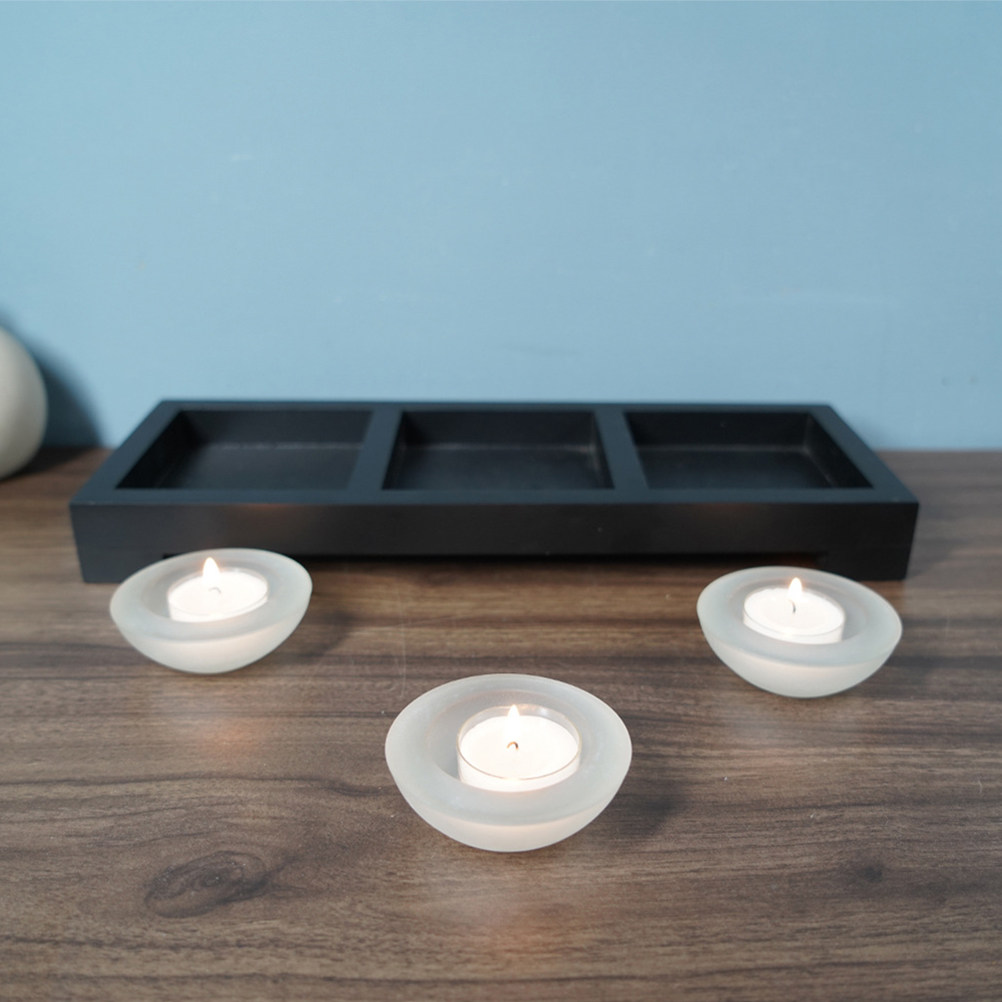1 Set Glass Tea Light Holders  - đánh giá và giá Coffee Tea Room