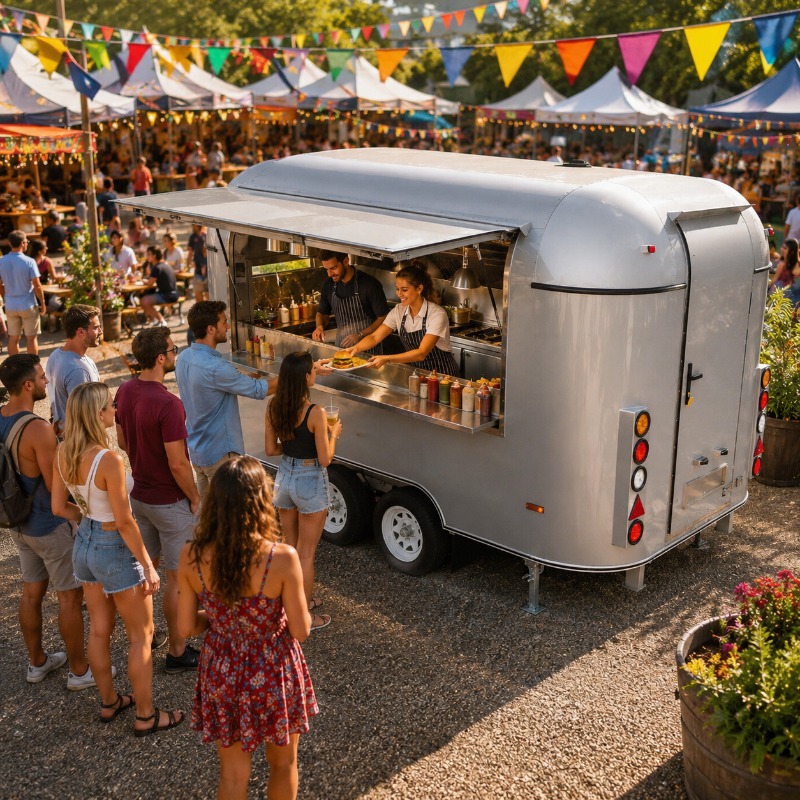 Food Truck Mobile with Kitchen - đánh giá và giá Coffee Tea Equipment