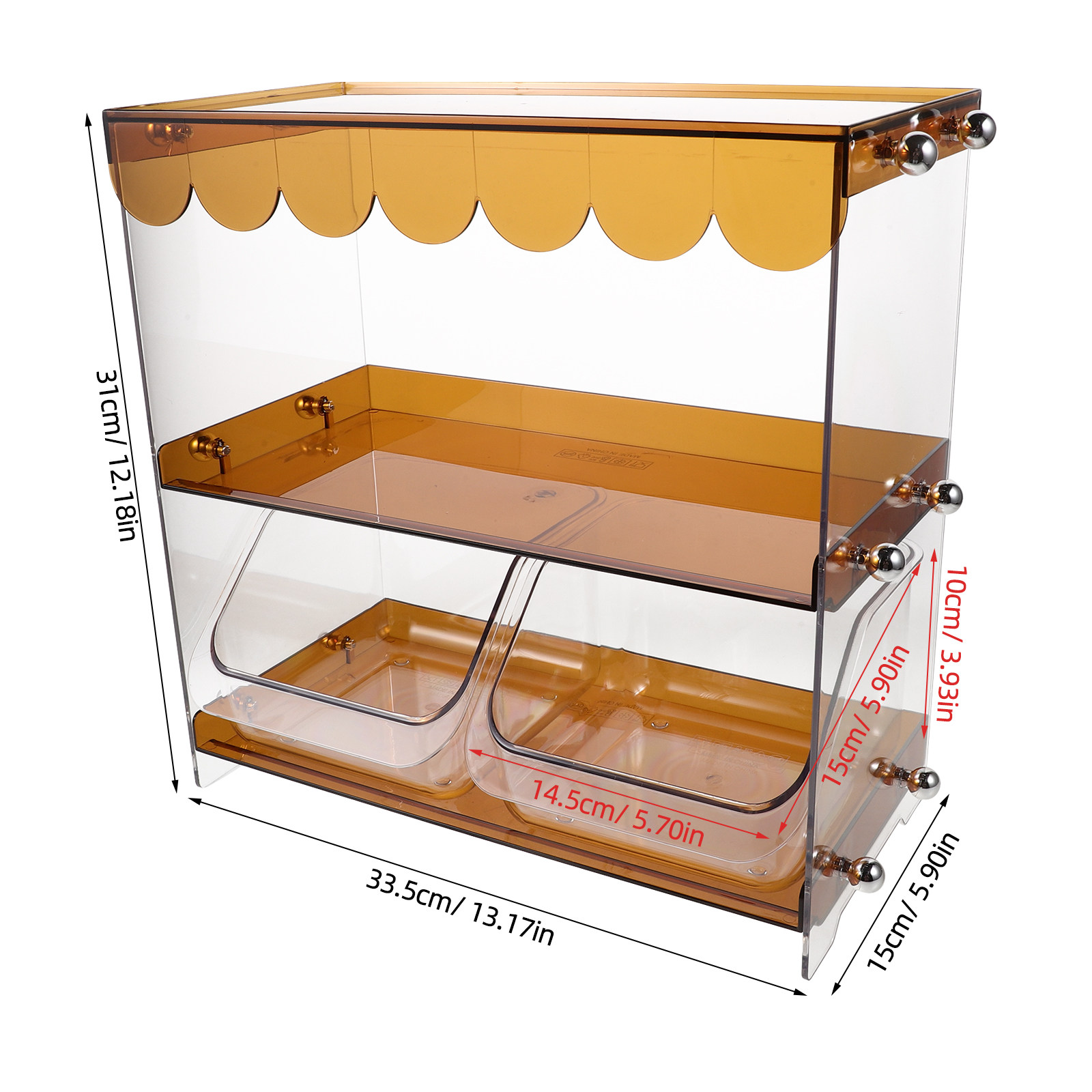 Coffee Pod Organizer Tea Bag S - đánh giá và giá Coffee Tea Drawer Organizer