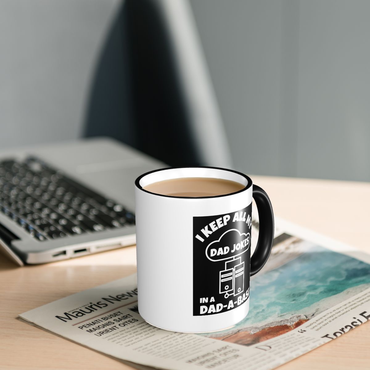 I Keep All My Dad Jokes In A D - đánh giá và giá Coffee Tea Joke