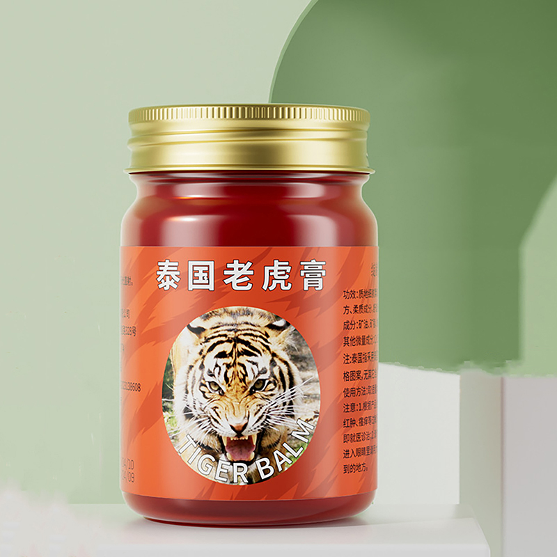 Thai Red Tiger Balm Ointment:  - đánh giá và giá Coffee Tea Thai