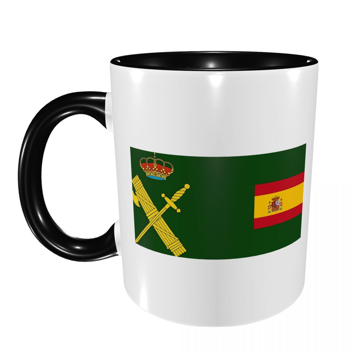 Spain Flag Plus Emblem Civil G - đánh giá và giá Coffee Plus Tea