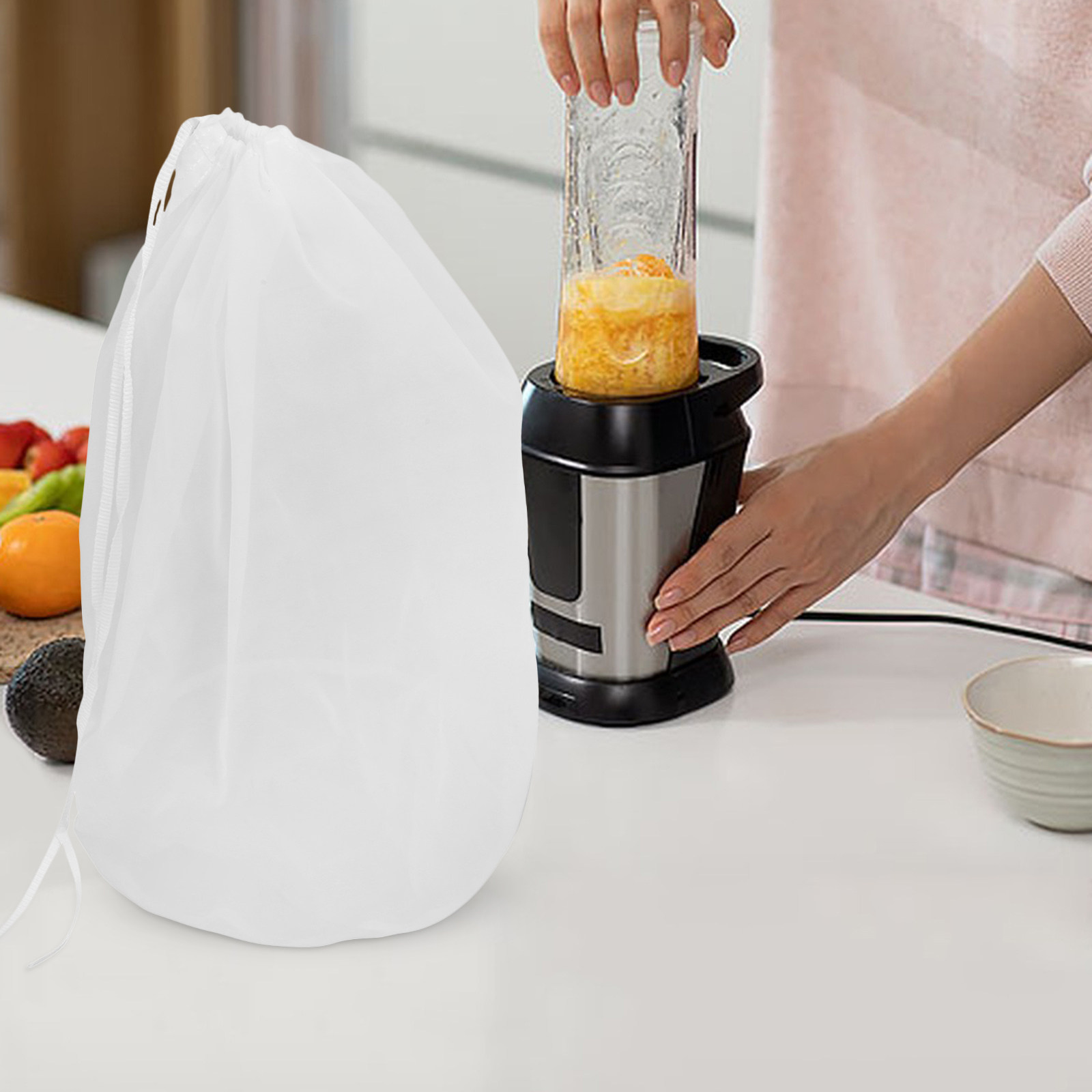 Nut Milk Filter Bag Reusable C - đánh giá và giá Coffee Jelly Tea