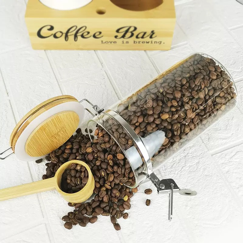 Coffee Storage Jars 2 Pack wit - đánh giá và giá Coffee Tea Bean