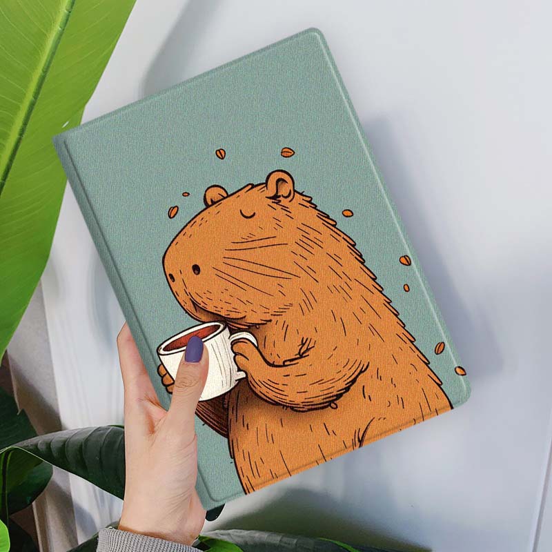 Cartoon Capybara Bubble Tea Fo - đánh giá và giá Coffee Plus Tea