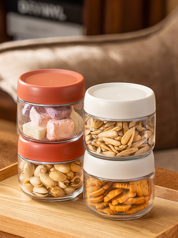 280ml Glass Sealed Jar Candy N - đánh giá và giá Coffee Tea Drawer Organizer