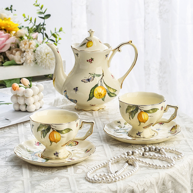 European Countryside Style Tea - đánh giá và giá Lemon Tea Coffee