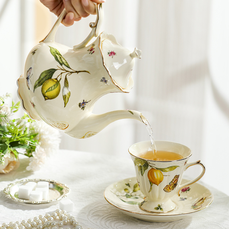 European Countryside Style Tea - đánh giá và giá Lemon Tea Coffee