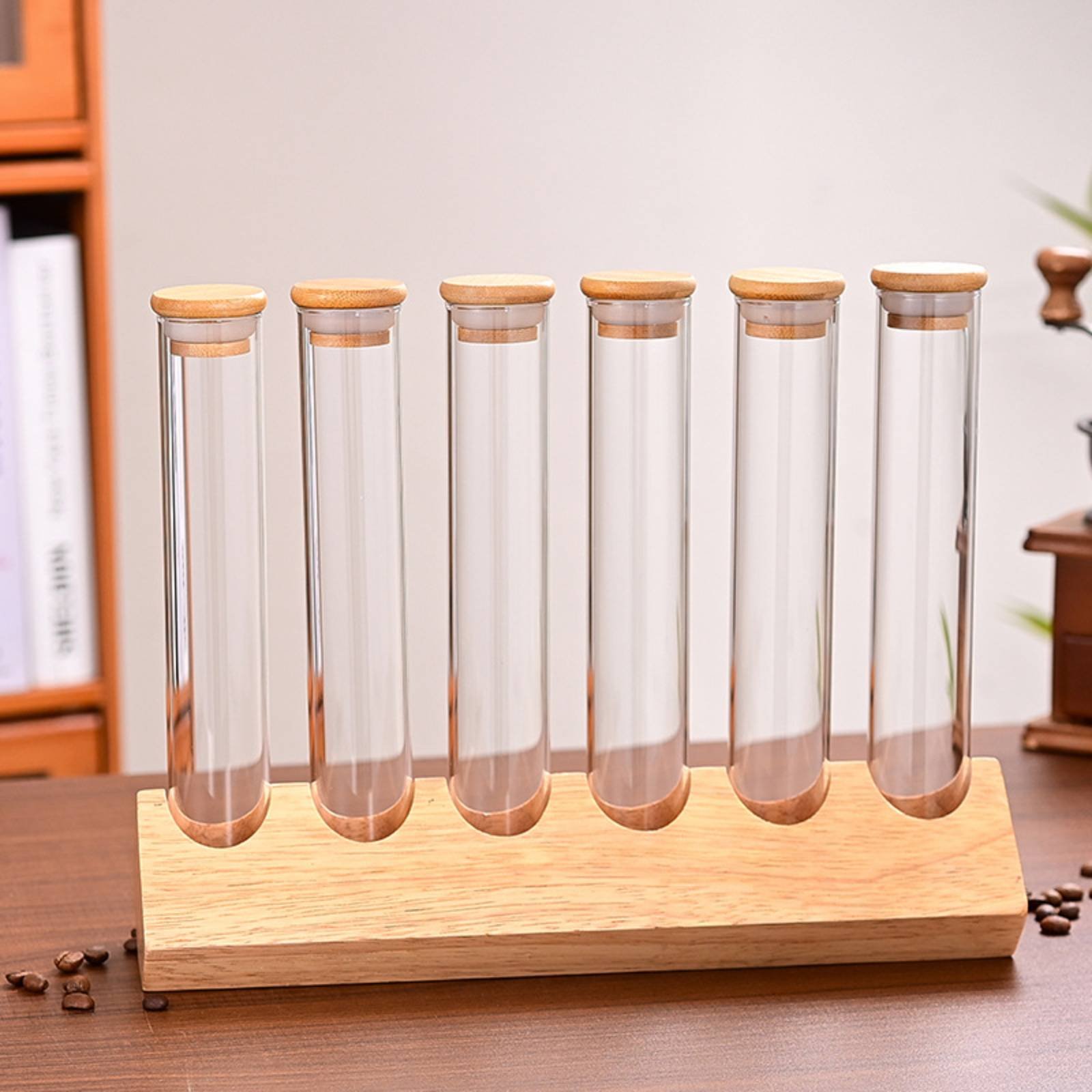 Glass Tube Container Set with  - đánh giá và giá Coffee Bean & Tea Menu