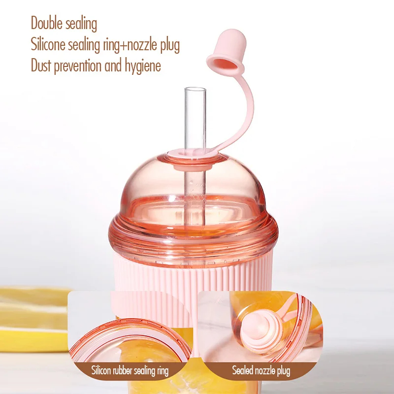 yes1pc 430ml Portable Flip Str - đánh giá và giá Coffee Jelly Tea