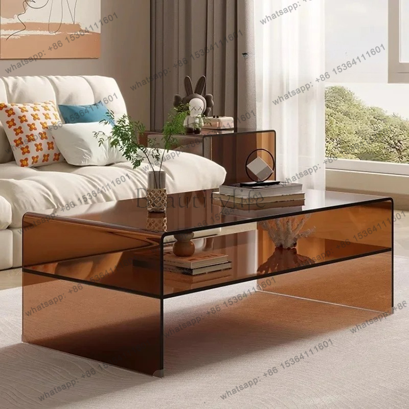 Acrylic coffee table simple li - đánh giá và giá Coffee Tea Room