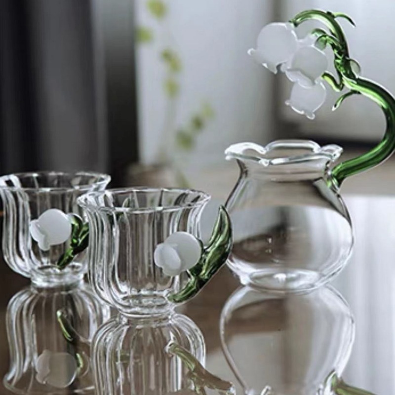 Lily of The Valley Glass Goble - đánh giá và giá Valley Tea And Coffee
