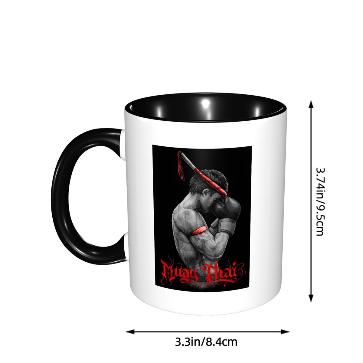 Muay Thai Boxing Fighter Mug F - đánh giá và giá Coffee Tea Thai