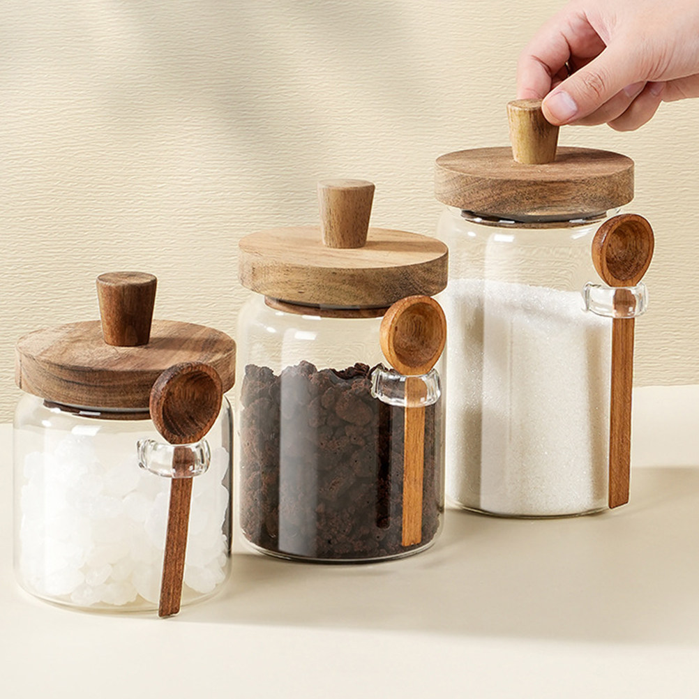 Glass Coffee Bean Storage Jar  - đánh giá và giá Coffee Tea Bean