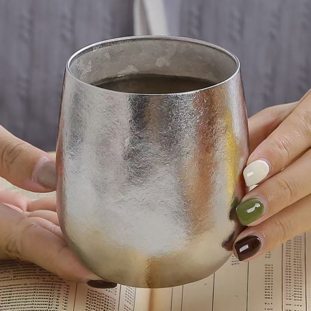 Outdoor Egg Mug Pure Titanium  - đánh giá và giá Coffee Tea For Me