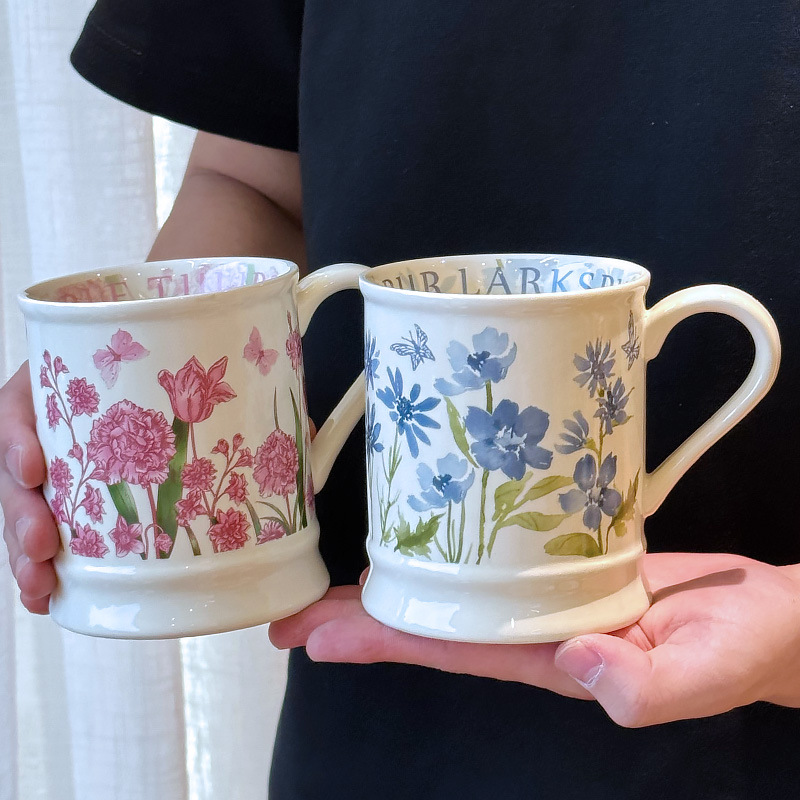 Design Cup High-end Retro Oil  - đánh giá và giá Coffee Tea Friends