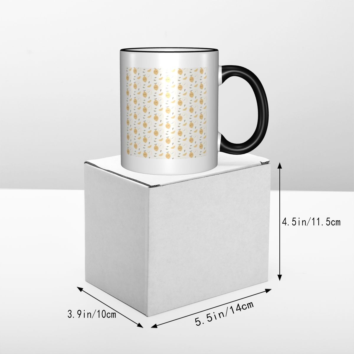 Cute Lemon Pattern Mug Funny C - đánh giá và giá Lemon Tea Coffee