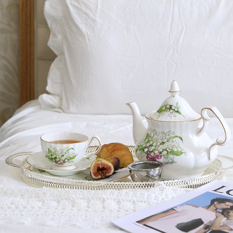 Tea Cup Saucers Lily Valley Se - đánh giá và giá Valley Tea And Coffee