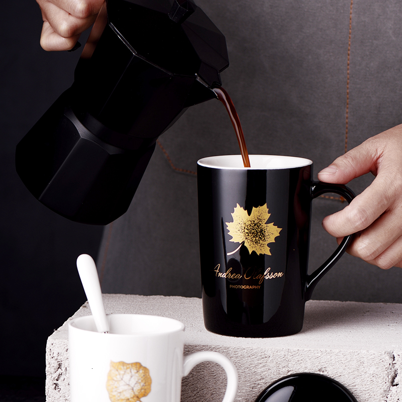 Đơn Giản Cổ Điển Màu Đen Trắng - đánh giá và giá Coffee Tea Friends