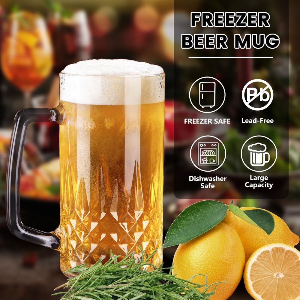 20 oz Heavy Glass Mugs Set of  - đánh giá và giá Coffee Or Tea Please
