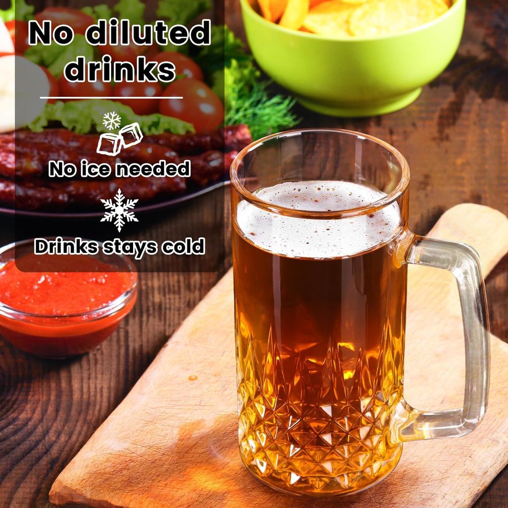 20 oz Heavy Glass Mugs Set of  - đánh giá và giá Coffee Or Tea Please